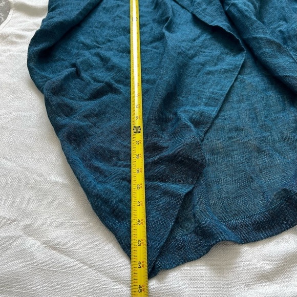 Eskandar Linen-Blend Shawl Cardigan women Size 0 - Picture 6 of 10